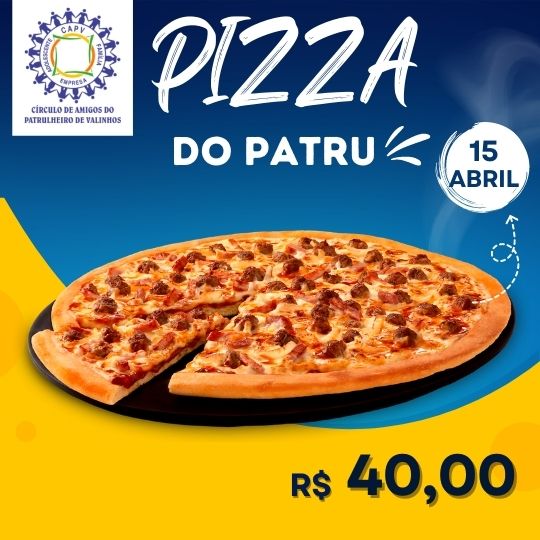 Read more about the article Vem aí a Pizza do Patru