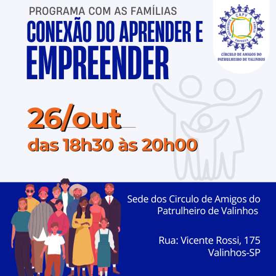Read more about the article Círculo dos Patrulheiros promove evento Conexão com as famílias